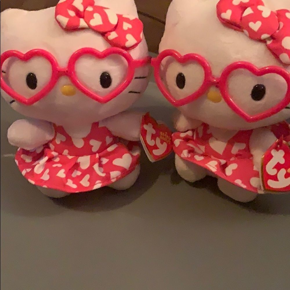 Hello kitty ty plush doll